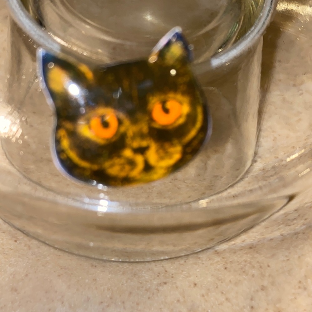 Vintage Kitty Pin